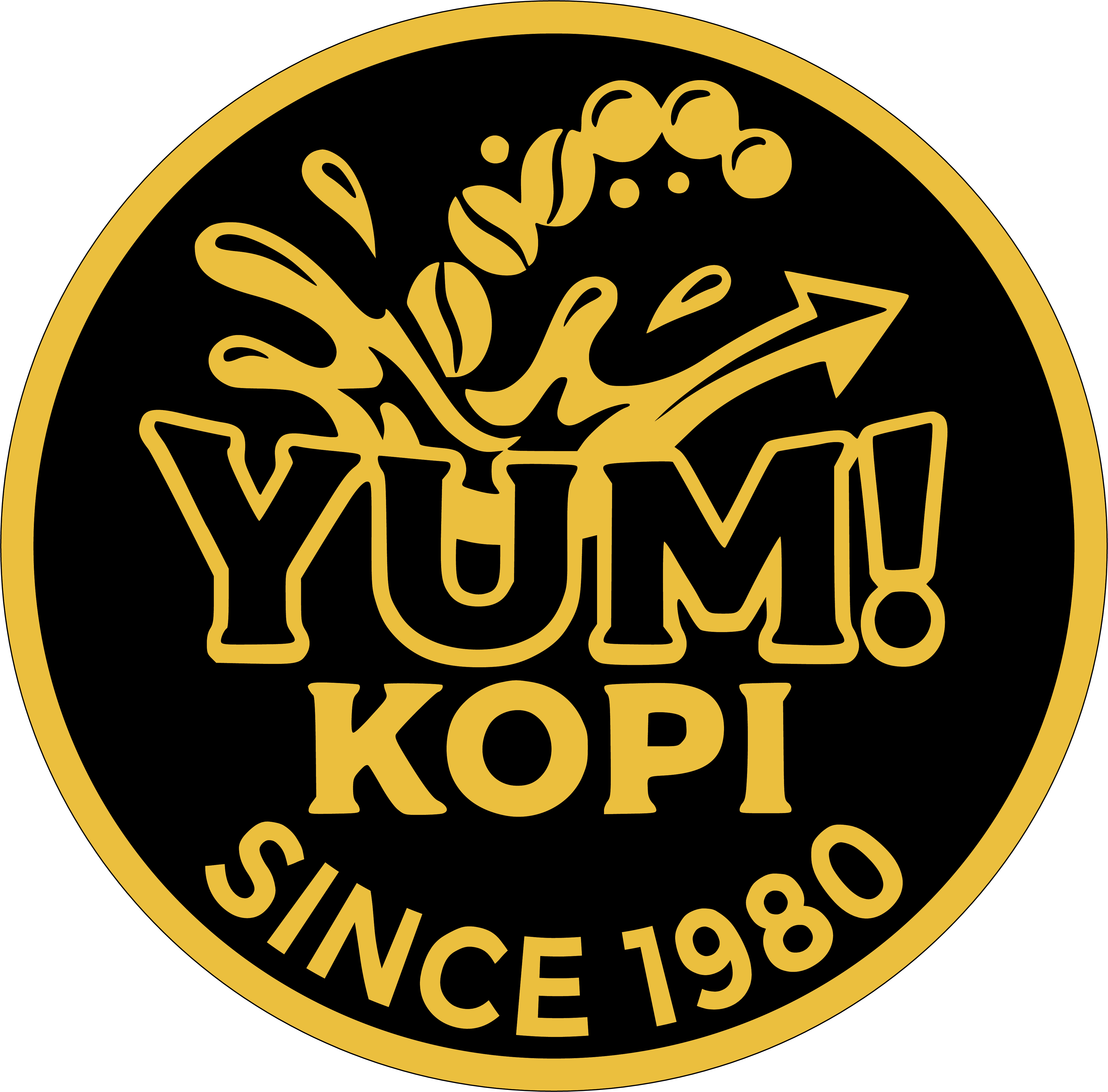 YUM! KOPI Logo